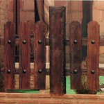 barandilla imitación madera