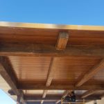 tejado imitación madera